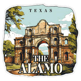 The Alamo Texas Sticker 4 Inch Travel Souvenir City Destination - Waterproof Vinyl Decal for Laptop Water Bottle Car Tumbler - Durable Aesthetic Long-Lasting Stickers for Adults ID44990 8