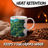 Ocho Rios Jamaica Coffee Mug 11oz — White Ceramic Caribbean Coast Mug 3
