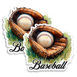 Baseball Magnet 2-Pack — 4
