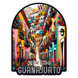 Guanajuato Mexico Sticker 4 Inch — Waterproof Vinyl Decal City Travel Souvenir 1