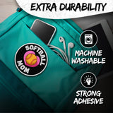 Softball Mom Funny Patch — 3