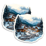 Jackson Hole Wyoming Magnet 2-Pack — 4