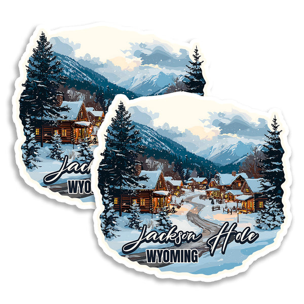 Jackson Hole Wyoming Magnet 2-Pack — 4