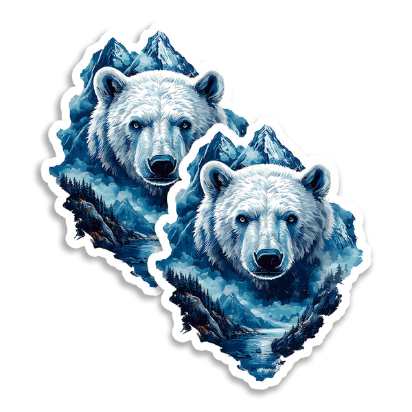 Polar Bear Magnet 2-Pack — 4