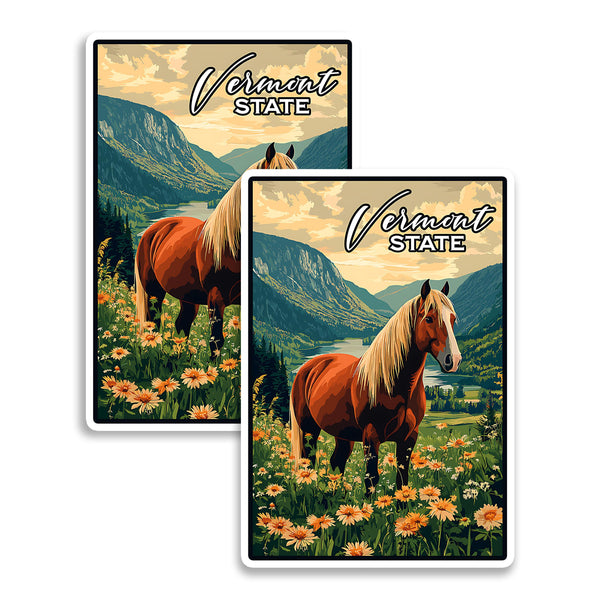 Vermont State Magnet 2-Pack — 4
