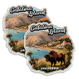 Catalina Island California Magnet 2-Pack — 4