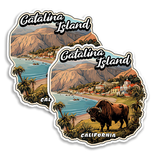 Catalina Island California Magnet 2-Pack — 4
