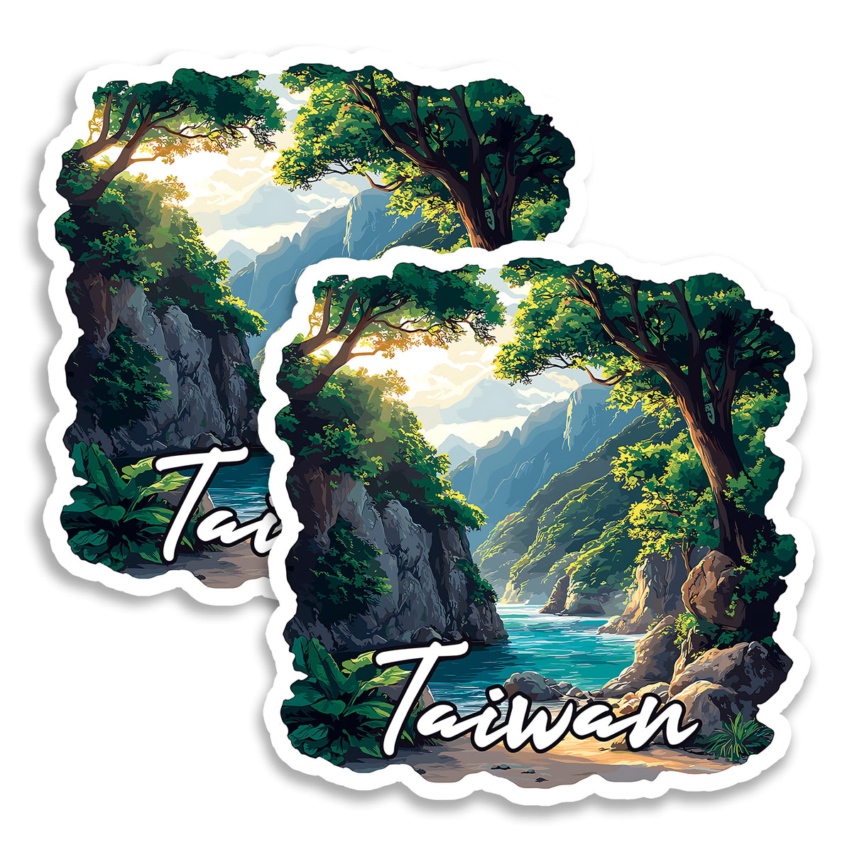 Taiwan Magnet 2-Pack — 4