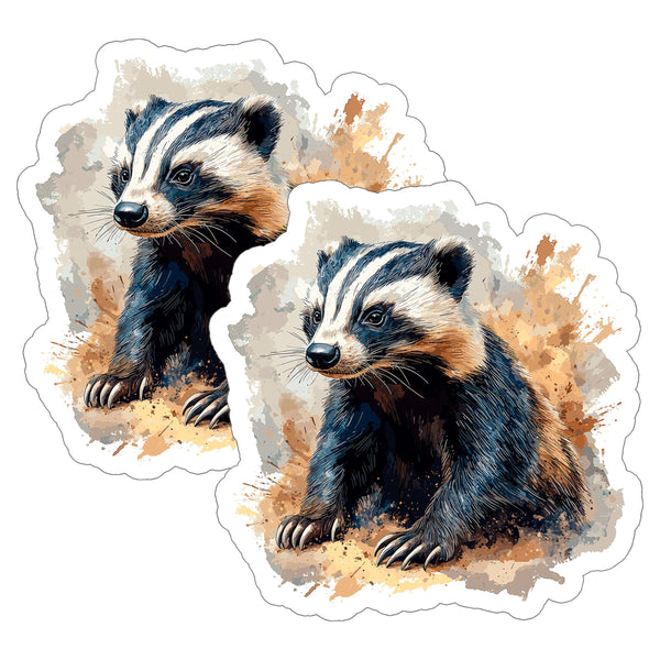 Honey Badger Sticker 2-Pack — 4