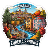 Eureka Springs Arkansas Sticker 4 Inch — Waterproof Vinyl Decal City Travel Souvenir 8