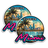 Miami Florida Magnet 2-Pack — 4
