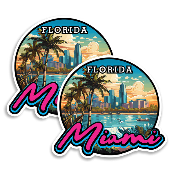 Miami Florida Magnet 2-Pack — 4