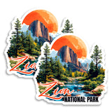 Zion National Park Magnet 2-Pack — 4