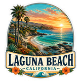 Laguna Beach California Sticker 4 Inch — Waterproof Vinyl Decal 1