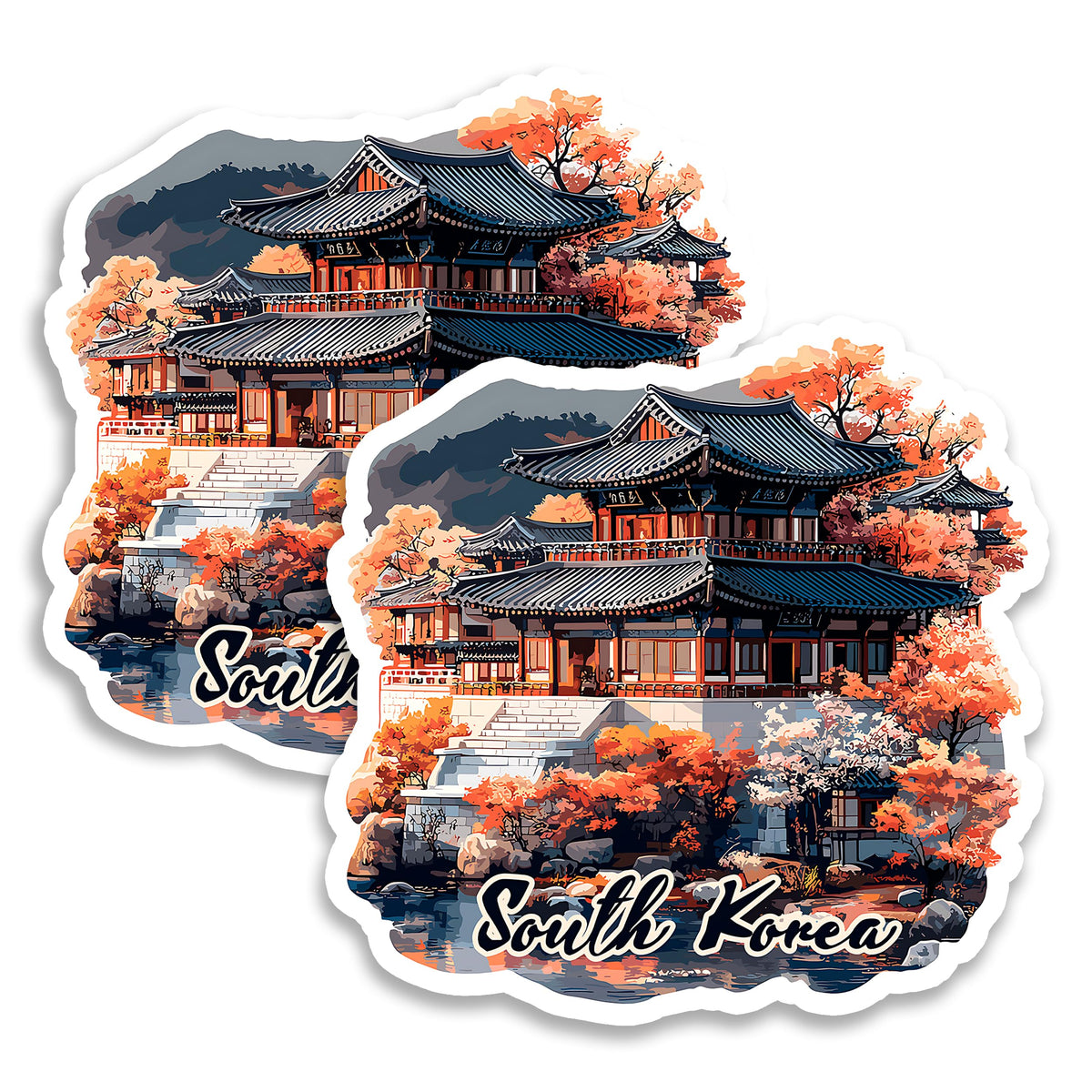 South Korea Magnet 2-Pack — 4