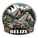 Belize Sticker 4 Inch — Waterproof Vinyl Decal Travel Souvenir 8
