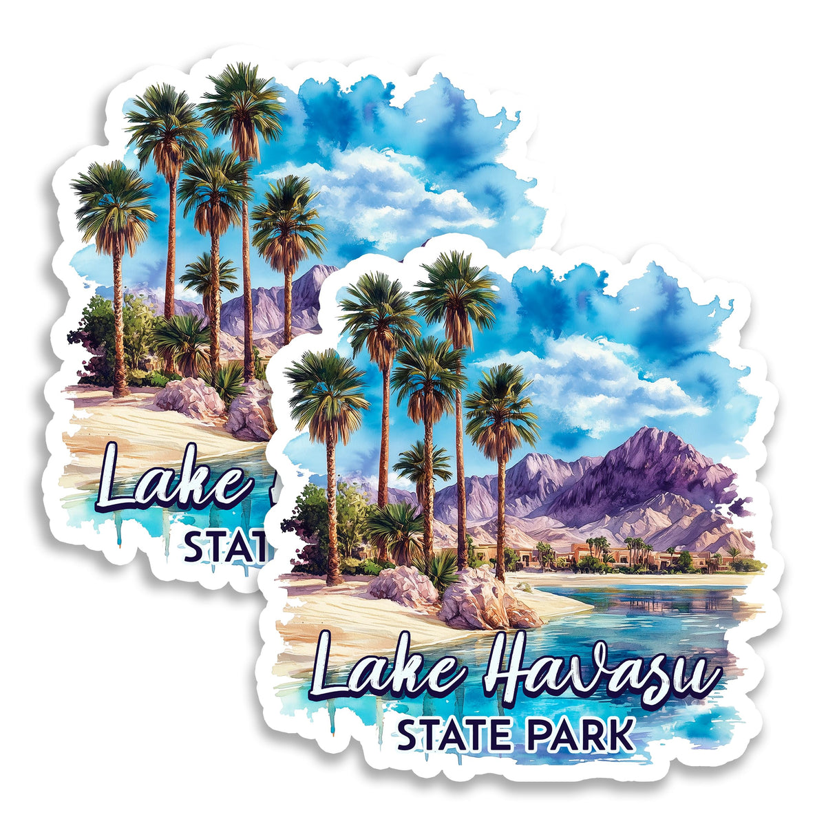 Lake Havasu State Park Arizona Magnet 2-Pack — 4