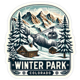 Winter Park Colorado Sticker 4 Inch City Travel Souvenir Destination - Waterproof Vinyl Decal for Laptop Water Bottle Car Tumbler - Durable Aesthetic Long-Lasting Stickers for Adults ID44990 8
