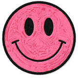 Pink Smiley Face Patch — 3