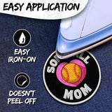 Softball Mom Funny Patch — 3