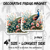 Peacock Magnet 2-Pack — 4