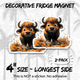 Buffalo Magnet 2-Pack — 4