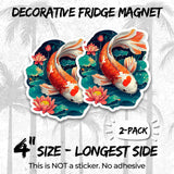 Koi Fish Magnet 2-Pack — 4