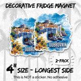Dubrovnik Croatia Magnet 2-Pack — 4