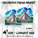 Chichen Itza Yucatan Mexico Magnet 2-Pack — 4