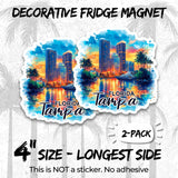 Tampa Florida Magnet 2-Pack — 4