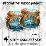 Havasu Falls Arizona Magnet 2-Pack — 4
