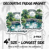 Boston Massachusetts Magnet 2-Pack — 4