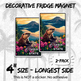 Oregon State Magnet 2-Pack — 4