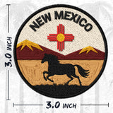 New Mexico State Flag Patch — 3