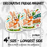 Rabbit Magnet 2-Pack — 4
