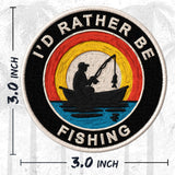 I'd Rather Be Fishing Patch — 3