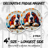 Basset Hound Magnet 2-Pack — 4