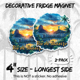 Rio de Janeiro Brazil Magnet 2-Pack — 4