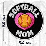 Softball Mom Funny Patch — 3