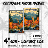 New Hampshire State Magnet 2-Pack — 4