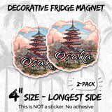 Osaka Japan Magnet 2-Pack — 4