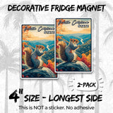 North Carolina State Magnet 2-Pack — 4