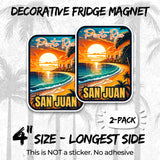 San Juan Puerto Rico Magnet 2-Pack — 4