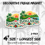 Bangladesh Magnet 2-Pack — 4