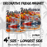 Bar Harbor Maine Magnet 2-Pack — 4