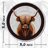 Highland Cow Patch — 3
