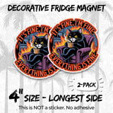 It's Fine I'm Fine Magnet 2-Pack — 4
