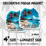 Puerto Plata Dominican Republic Magnet 2-Pack — 4