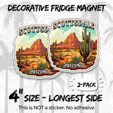 Scottsdale Arizona Magnet 2-Pack — 4