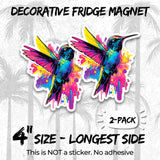 Hummingbird Magnet 2-Pack — 4